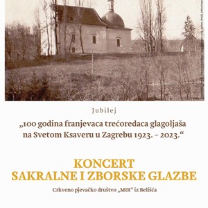 Koncert zbora „MIR“ u crkvi sv. Franje Ksaverskoga u Zagrebu